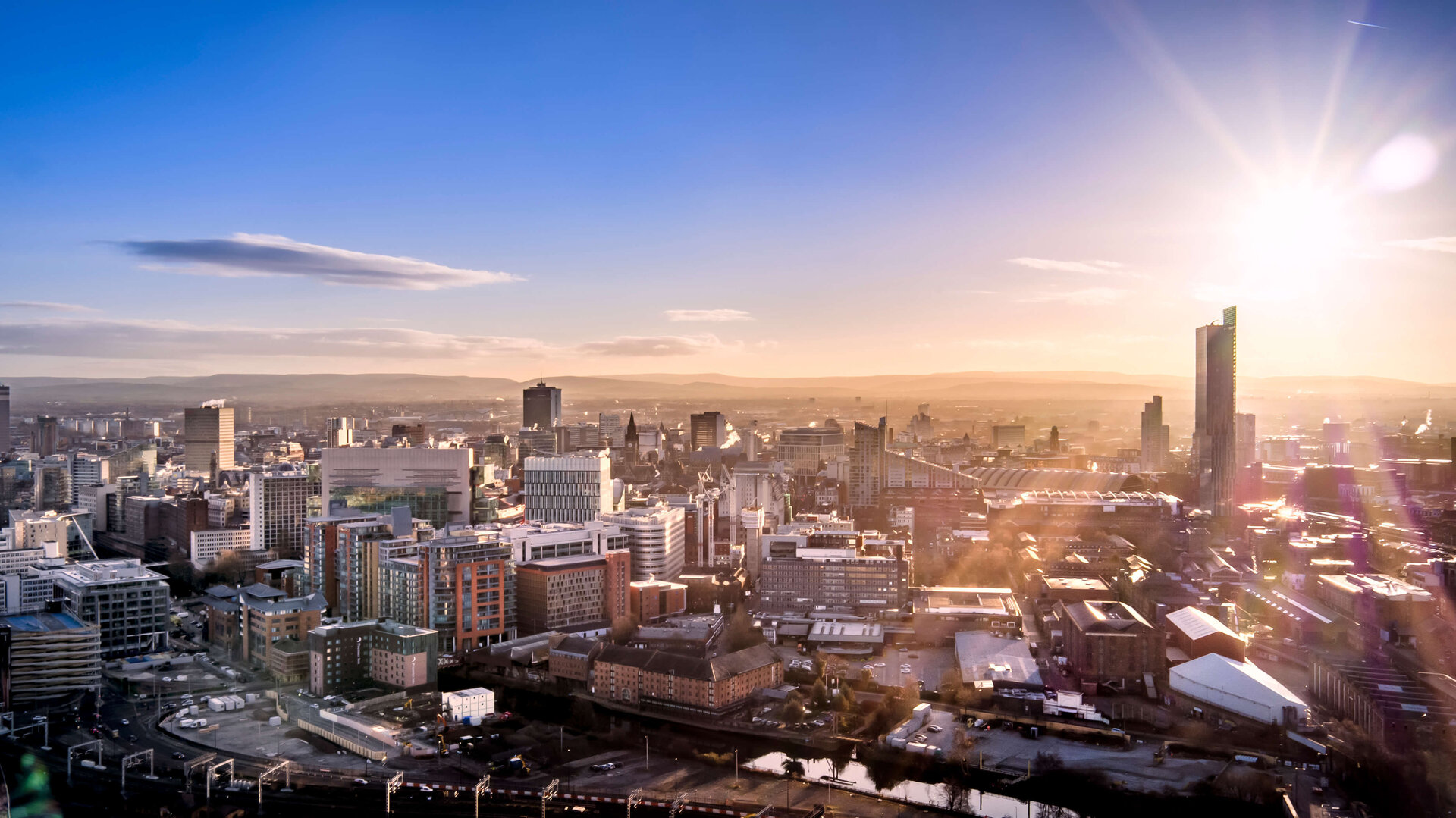 Manchester skyline